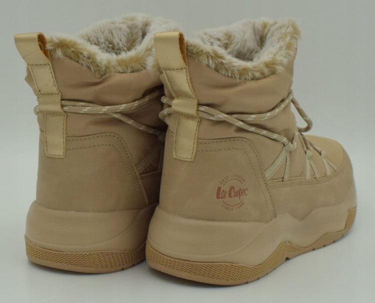 Damskie buty śniegowce Lee Cooper LCJ-24-03-3062L beżowy 41