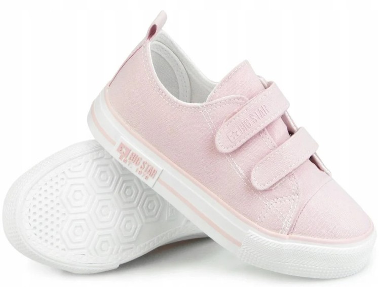 Dziecięce trampki Big Star LL374017 różowy 22