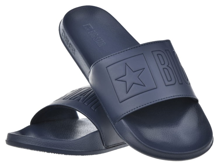 Męskie klapki sportowe Big Star OO174031 granatowy.jpg