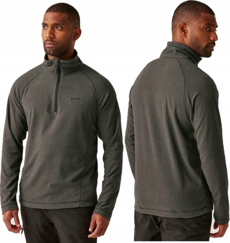 Męski polar buza Regatta MONTES RMA212 8A2 szary/brązowy