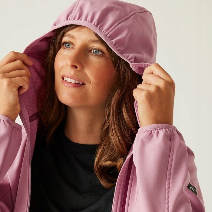 Damska kurtka softshell Regatta RWL217 5C2 różowy
