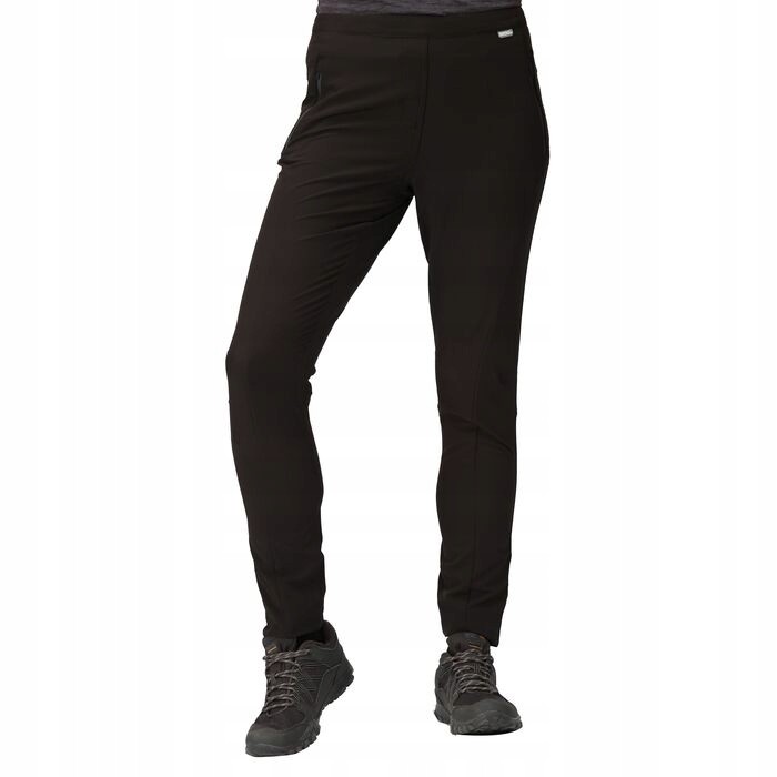 Damskie spodnie trekkingowe ze stretchem Regatta RWJ193R 800 czarny