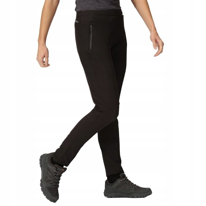 Damskie spodnie trekkingowe ze stretchem Regatta RWJ193R 800 czarny