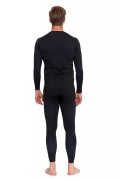 Męska bielizna termoaktywna Moraj bluza+spodnie KMT7000-003 czarny