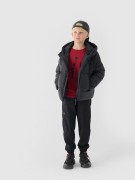 Chłopięca puchowa kurtka 4F DJAM463 20S czarny