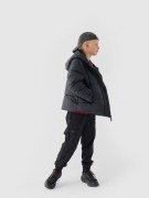 Chłopięca puchowa kurtka 4F DJAM463 20S czarny