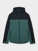 Męska kurtka narciarska 4F AW24 TJAM579 46S czarny/zielony