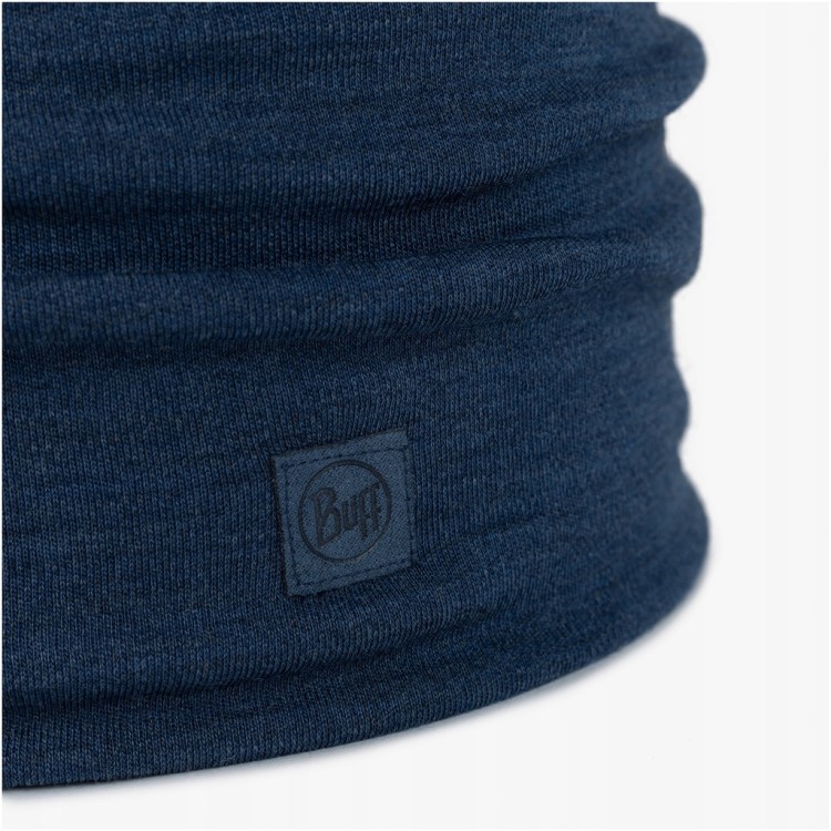 Komin chusta na szyję Buff bandana merino heavyweight 113018 granatowy