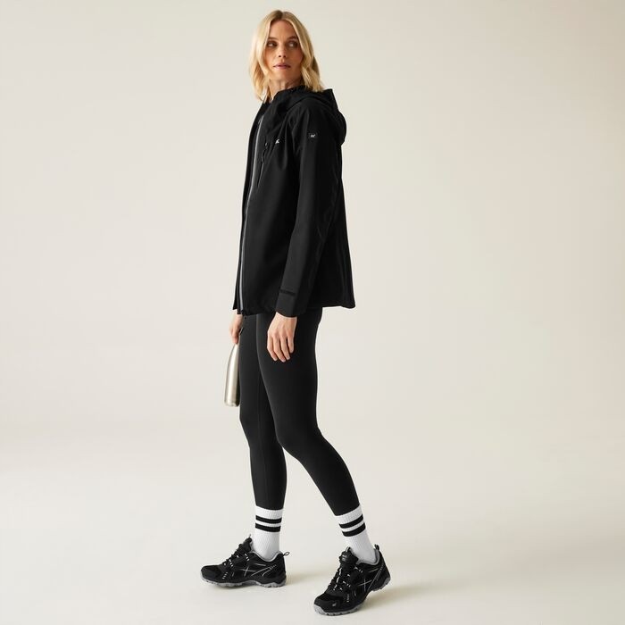 Damska kurtka przeciwdeszczowa Regatta RWW455 L89 czarny