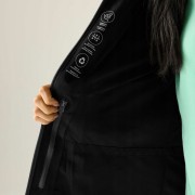 Damska kurtka przeciwdeszczowa Regatta RWW455 L89 czarny