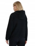 Damski polar 4F bluza polarowa z kapturem FLEF315 20S czarny