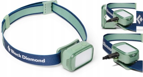 Latarka czołowa dla dzieci Black Diamond WIZ KID BD620699 3057 zielony