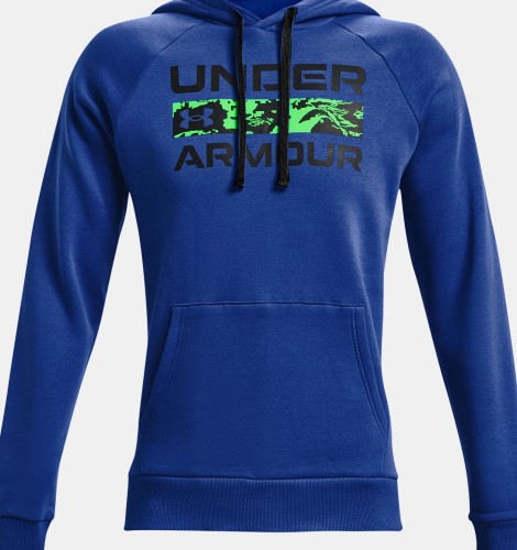 Męska bluza Under Armour RIVAL SIGNATURE 1366363-432 niebieski S.JPG