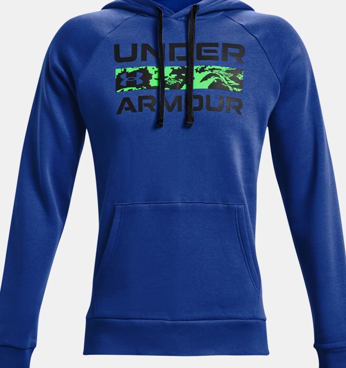 Męska bluza Under Armour RIVAL SIGNATURE 1366363-432 niebieski S.JPG