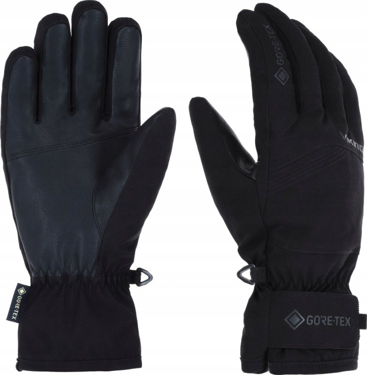 Męskie rękawice narciarskie Viking REVO GTX 0900 czarny