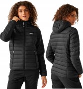 Damska kurtka puchowa Regatta z kapturem RWN273 800 czarny