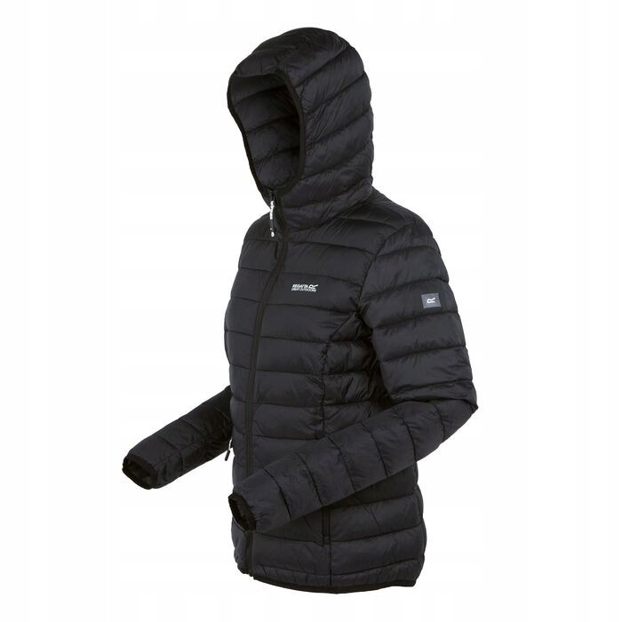 Damska kurtka puchowa Regatta z kapturem RWN273 800 czarny