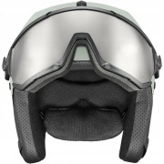 Kask narciarski z szybą Uvex Instinct Visor 9005 56-58 CM