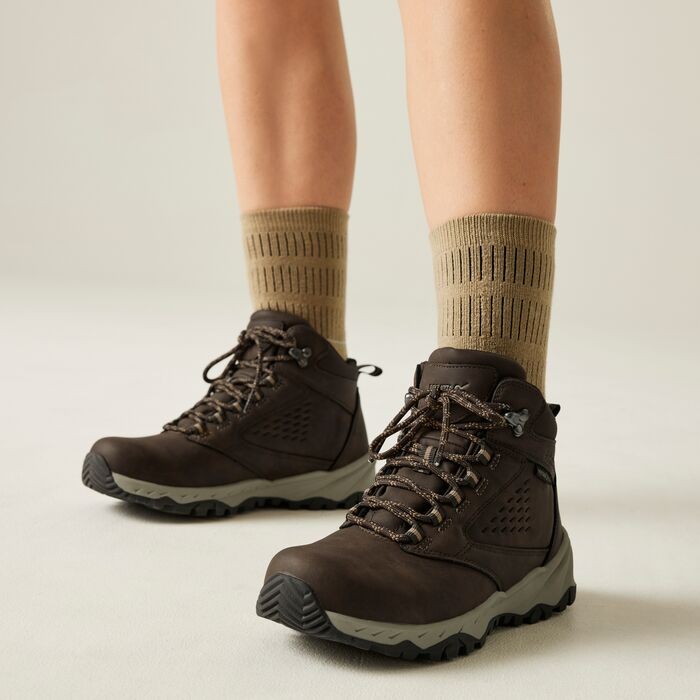 Damskie buty trekkingowe Regatta AMBLE RWF879 1NW brązowy
