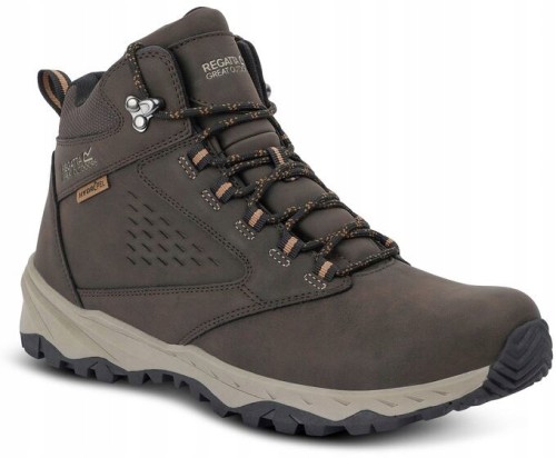 Męskie buty trekkingowe Regatta AMBLE RMF879 T1R  brązowy