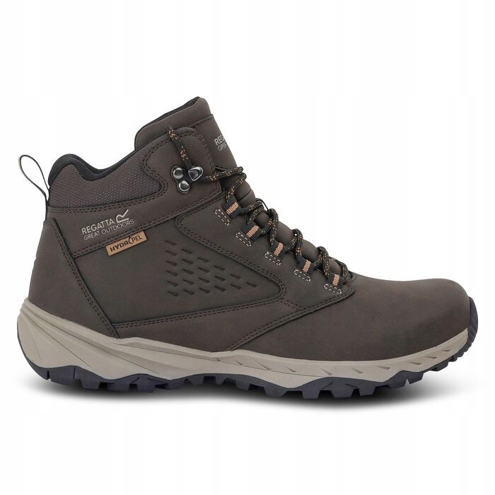 Męskie buty trekkingowe Regatta AMBLE RMF879 T1R  brązowy