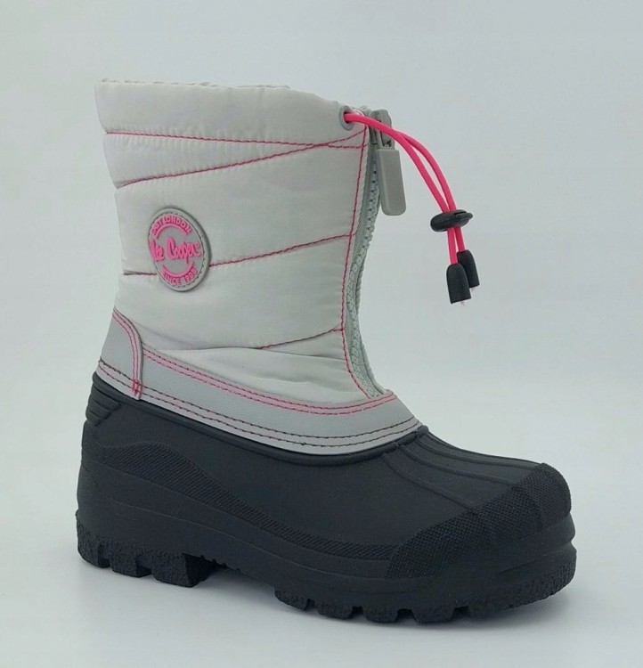 Dziecięce śniegowce Lee Cooper LCJ-24-44-2840K szary