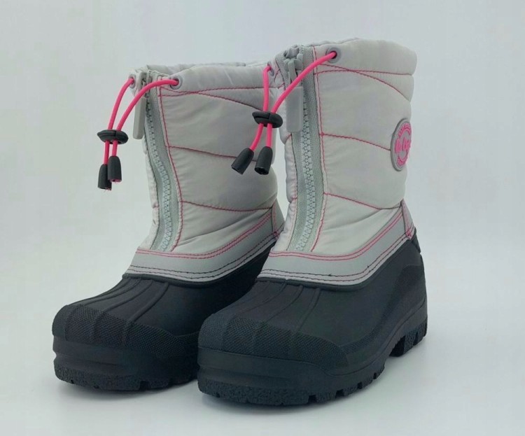 Dziecięce śniegowce Lee Cooper LCJ-24-44-2840K szary