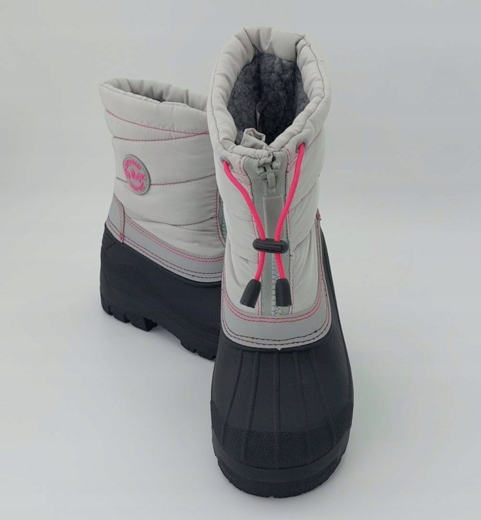 Dziecięce śniegowce Lee Cooper LCJ-24-44-2840K szary