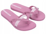 Damskie klapki japonki Ipanema Kirei 81805-BC797 różowy