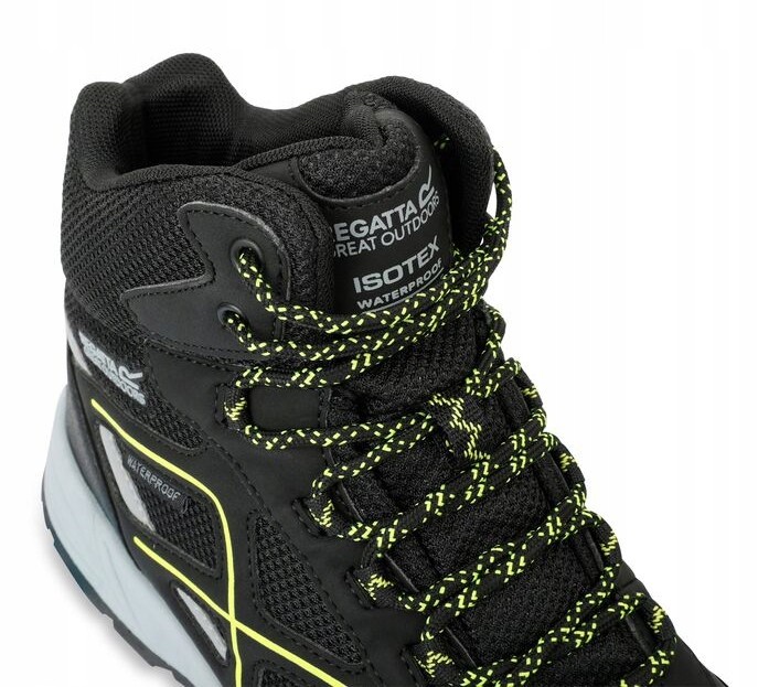 Męskie buty Regatta VENDEAVOUR RMF807 08A czarny/żółty