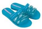 Damskie klapki Ipanema Puffer Tiras Fem 26727-AQ182 niebieski