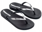 Damskie klapki japonki Ipanema Anat connect II fem 83648-BD707 czarny