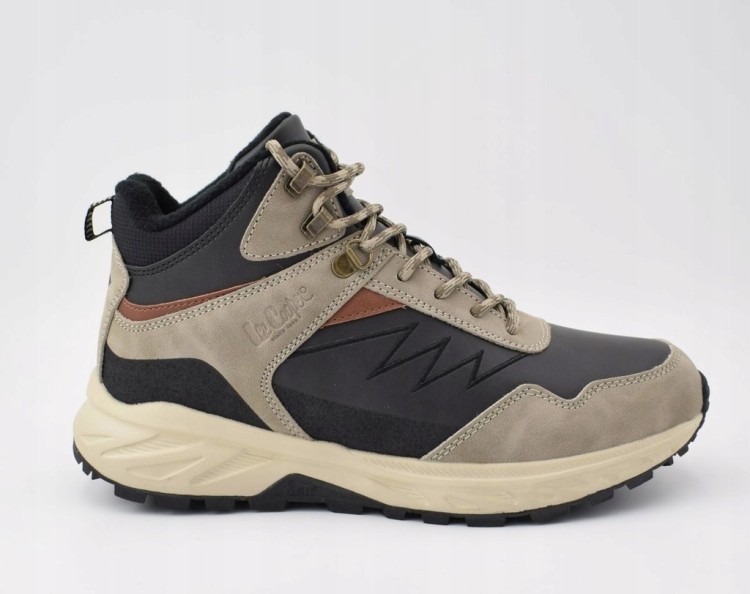 Męskie buty zimowe Lee Cooper LCJ-25-01-3727MA szary/czarny
