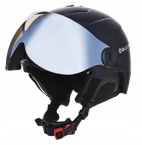Kask narciarski Blizzard DOUBLE VISOR 170006 czarny 56-59cm