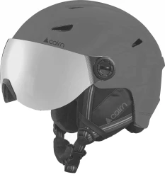 Kask narciarski Cairn IMPULSE VISOR 0606551 17 szary 