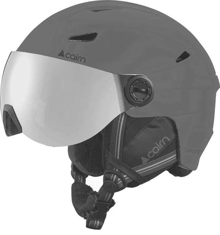 Kask narciarski Cairn IMPULSE VISOR 0606551 17 szary.jpg