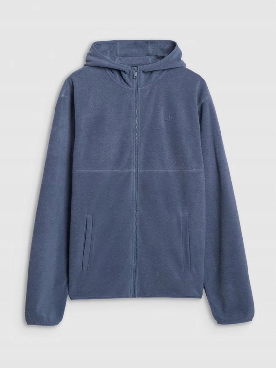Męski polar 4F bluza polarowa FLEM358 32S denim