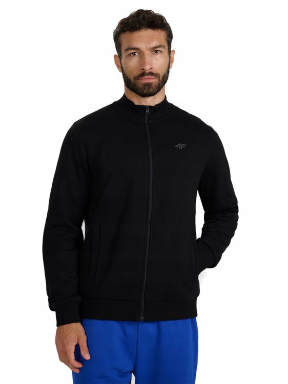 Męska bluza dresowa 4F SWSM1463 20S czarny