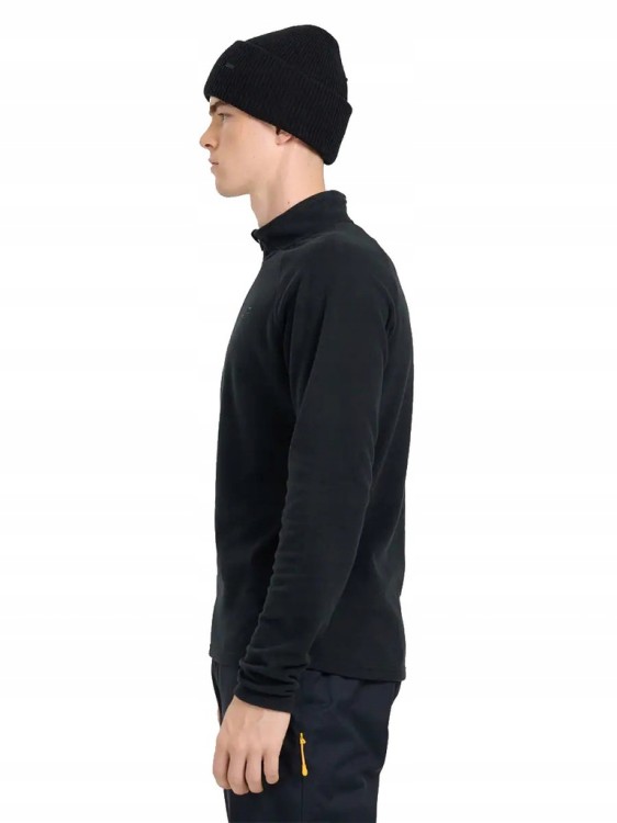 Męski polar 4F bluza polarowa FLEM065 20S czarny