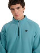 Męski polar 4F bluza polarowa FLEM065 46S turkusowy