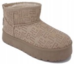 Damskie buty śniegowce Lee Cooper LCJ-25-32-3651LB beżowy
