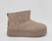 Damskie buty śniegowce Lee Cooper LCJ-25-32-3651LB beżowy