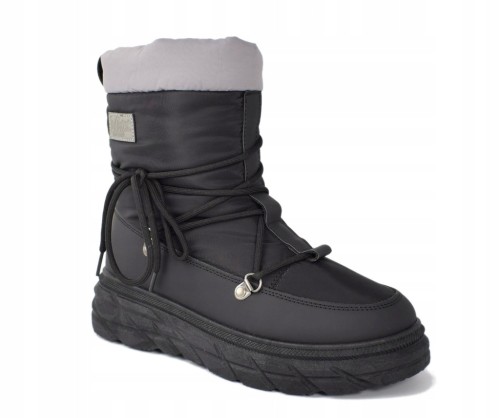 Damskie buty śniegowce Lee Cooper LCJ-25-44-3930LB czarny