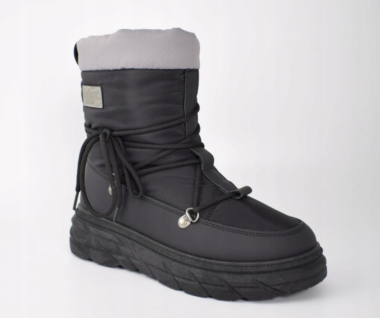 Damskie buty śniegowce Lee Cooper LCJ-25-44-3930LB czarny