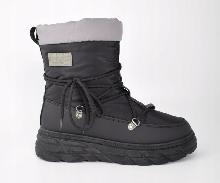 Damskie buty śniegowce Lee Cooper LCJ-25-44-3930LB czarny