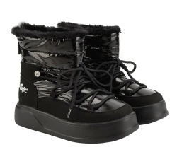 Damskie buty śniegowce Lee Cooper LCJ-25-03-3814LB czarny