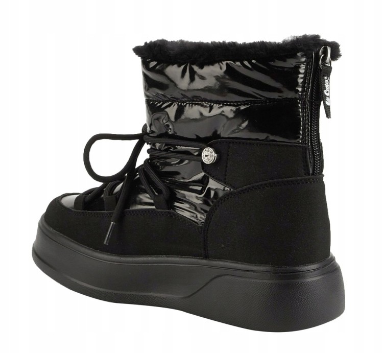 Damskie buty śniegowce Lee Cooper LCJ-25-03-3814LB czarny