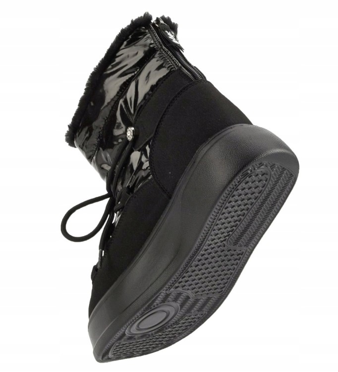Damskie buty śniegowce Lee Cooper LCJ-25-03-3814LB czarny