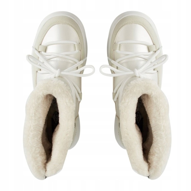 Damskie buty śniegowce Lee Cooper LCJ-25-03-3815LB biały