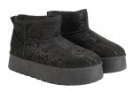 Damskie buty śniegowce Lee Cooper LCJ-25-32-3655LB czarny